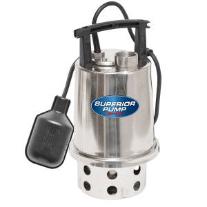 Superior Pump .5 HP Main Drain Utility Pump With Automatic Switch, 92875