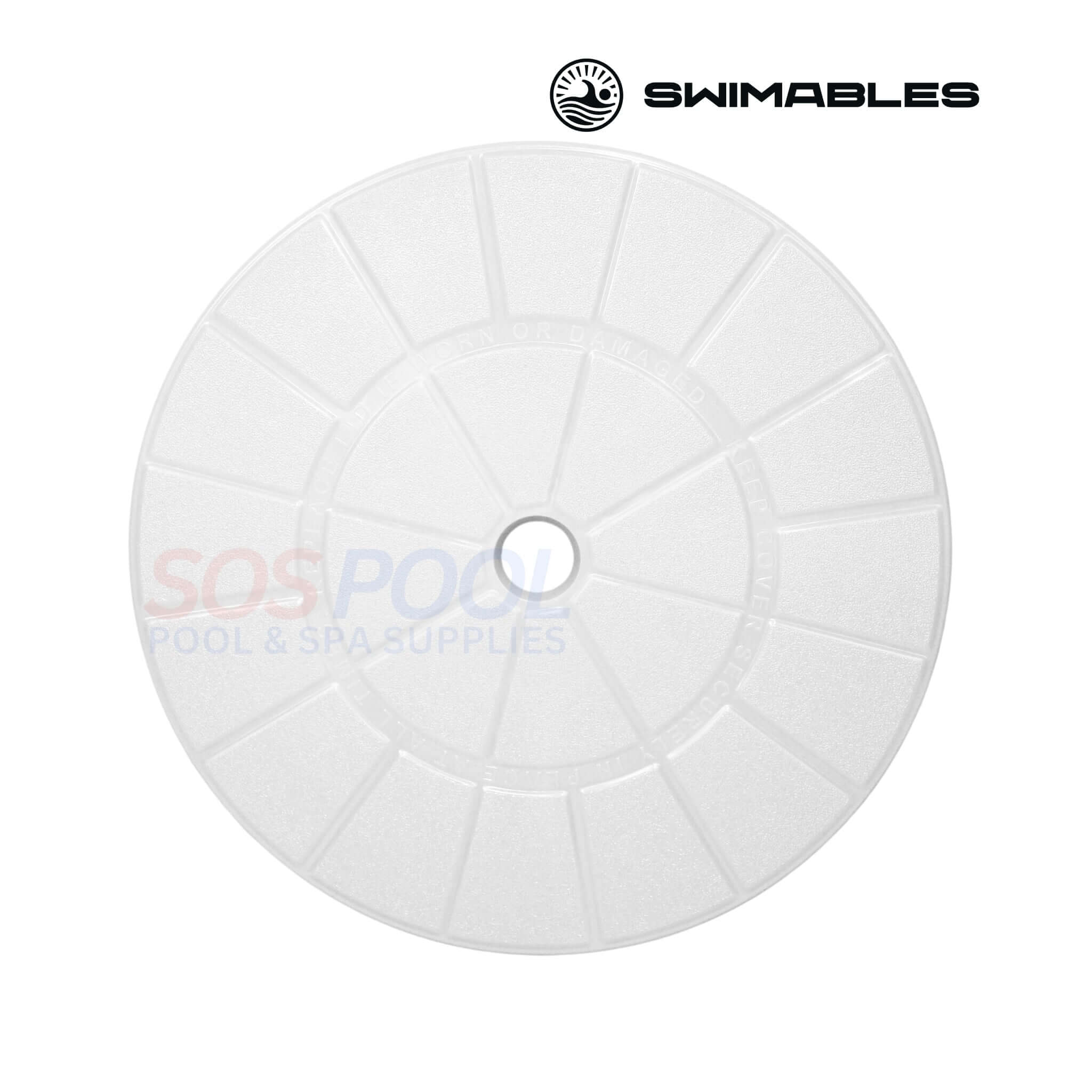 Swimables American Products Skimmer Lid | 9.125" | White | SW-93-113