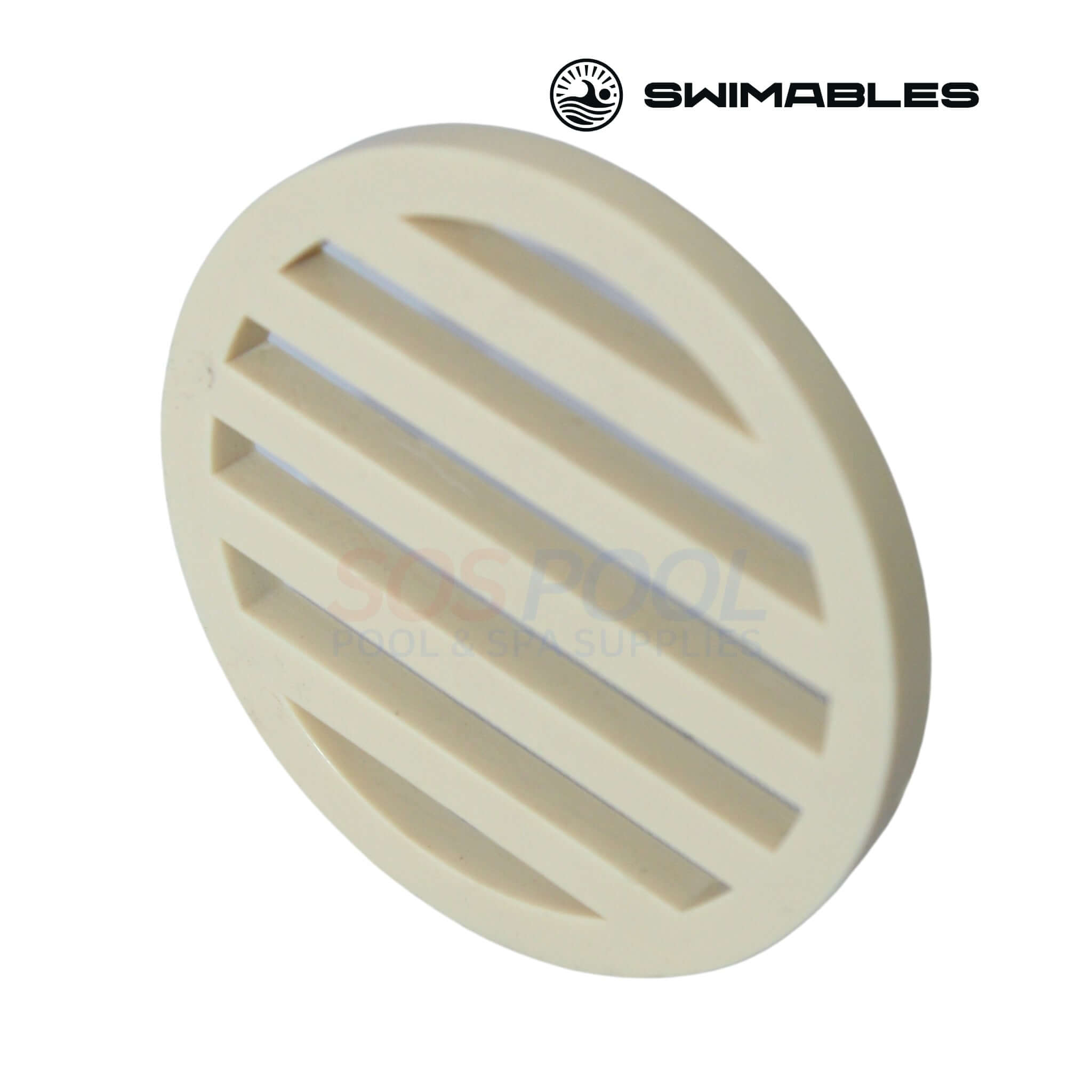 Swimables Deck Drain Cover | Tan | 3" | SW-95-991