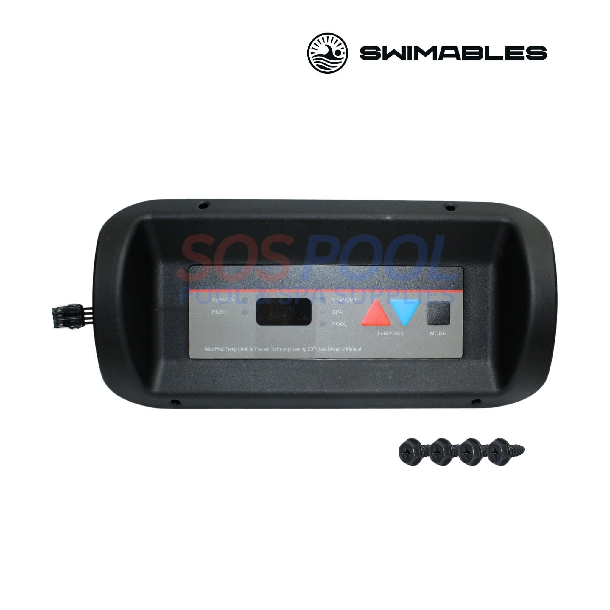 Swimables Bezel and Keypad Assembly For Hayward Universal H-Series Low Nox Heaters | FDXLBKP1930 | SW-42-909