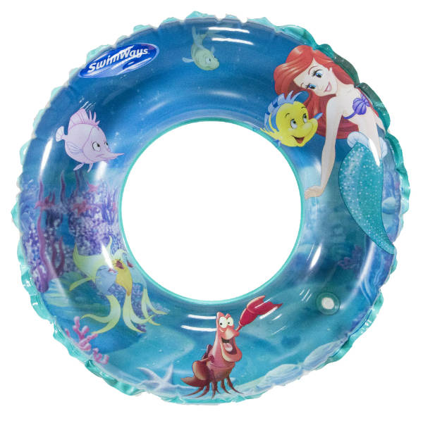 Swimways 6039009 Little Mermaid Ariel Disney Princess 3-D Swim Ring