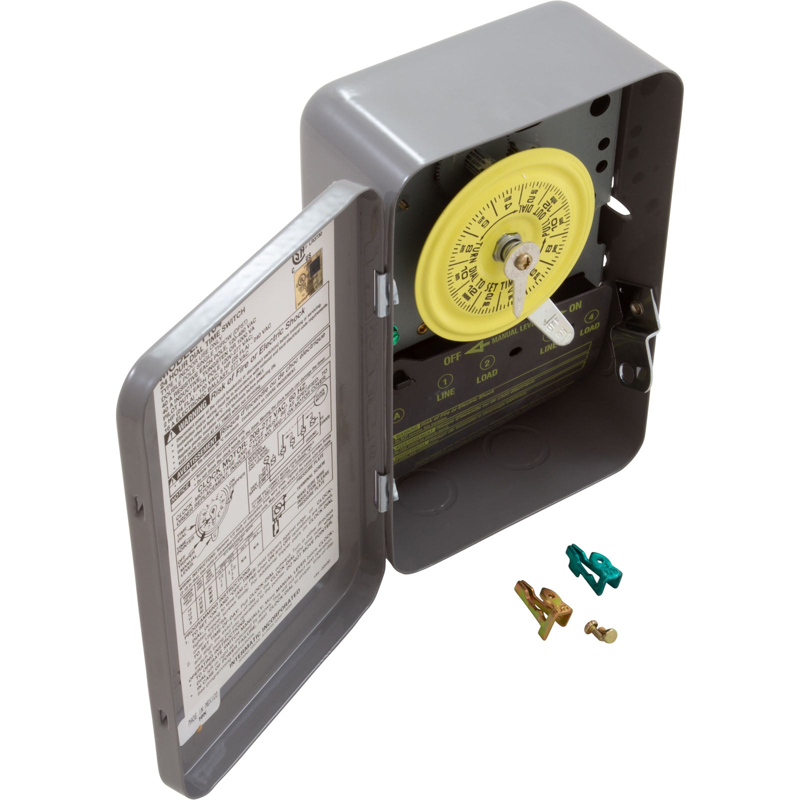 Indoor Type 1 Metal Enclosure, T100 Series- 208-277 V Dpst