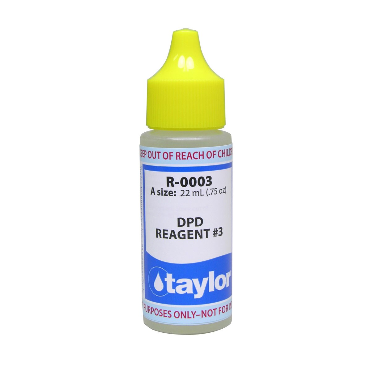 Taylor DPD Reagent #3 Chlorine Test Reagent 3/4 oz | R-0003-A-24