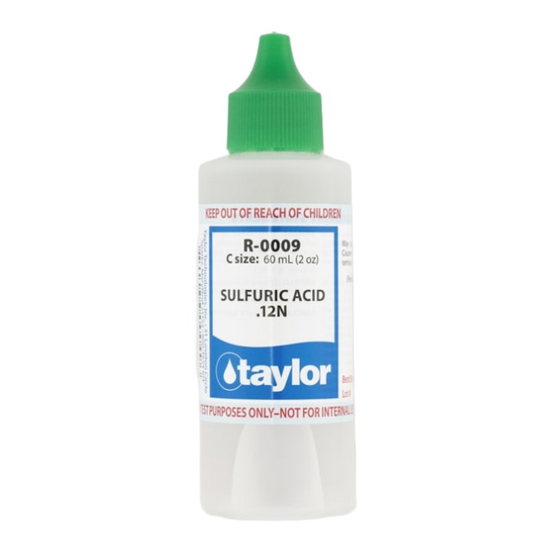 Taylor Sulfuric Acid .12N Reagent for Acid Demand, 2 oz | R-0009-C-12