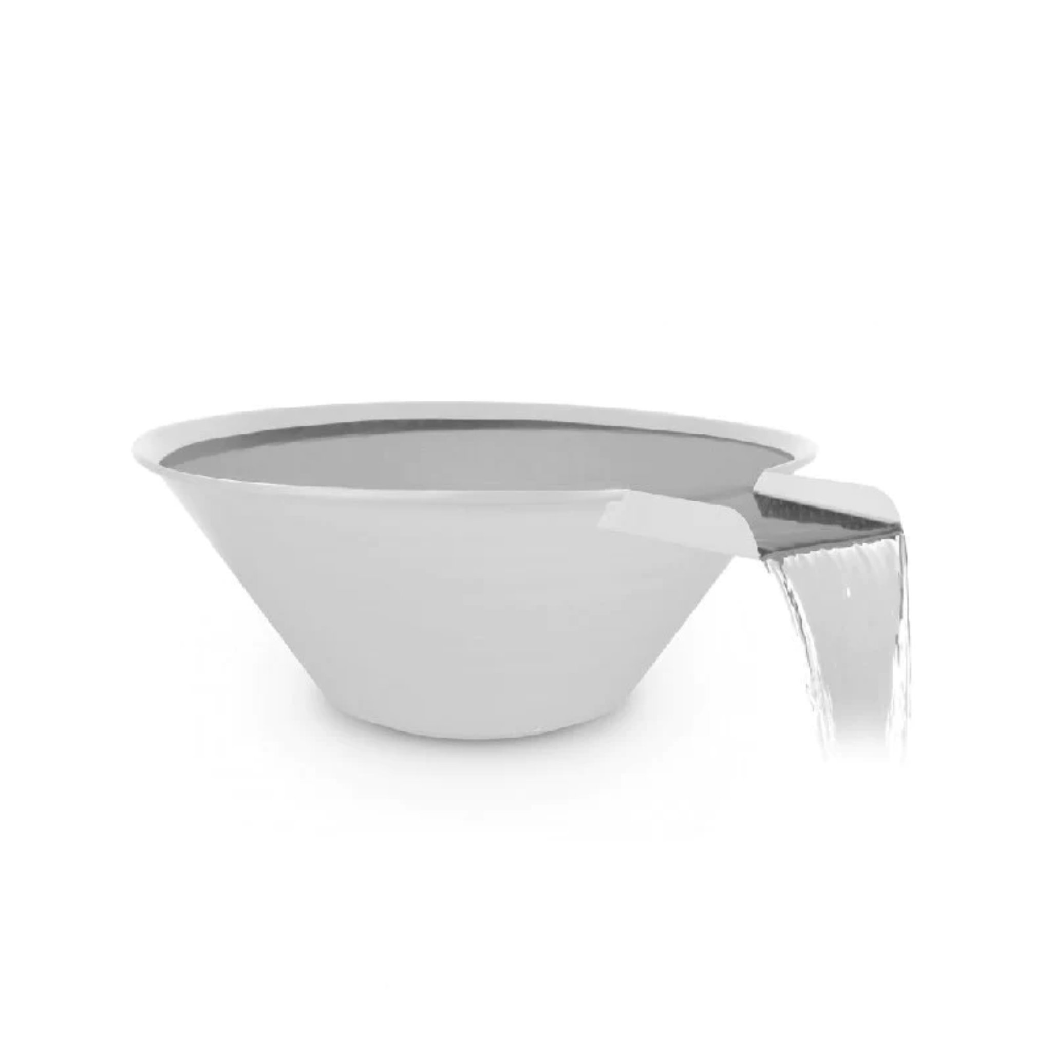 The Outdoor Plus Cazo Water Bowl, 24", Round, Powder Coated Metal | OPT-R24PCWO