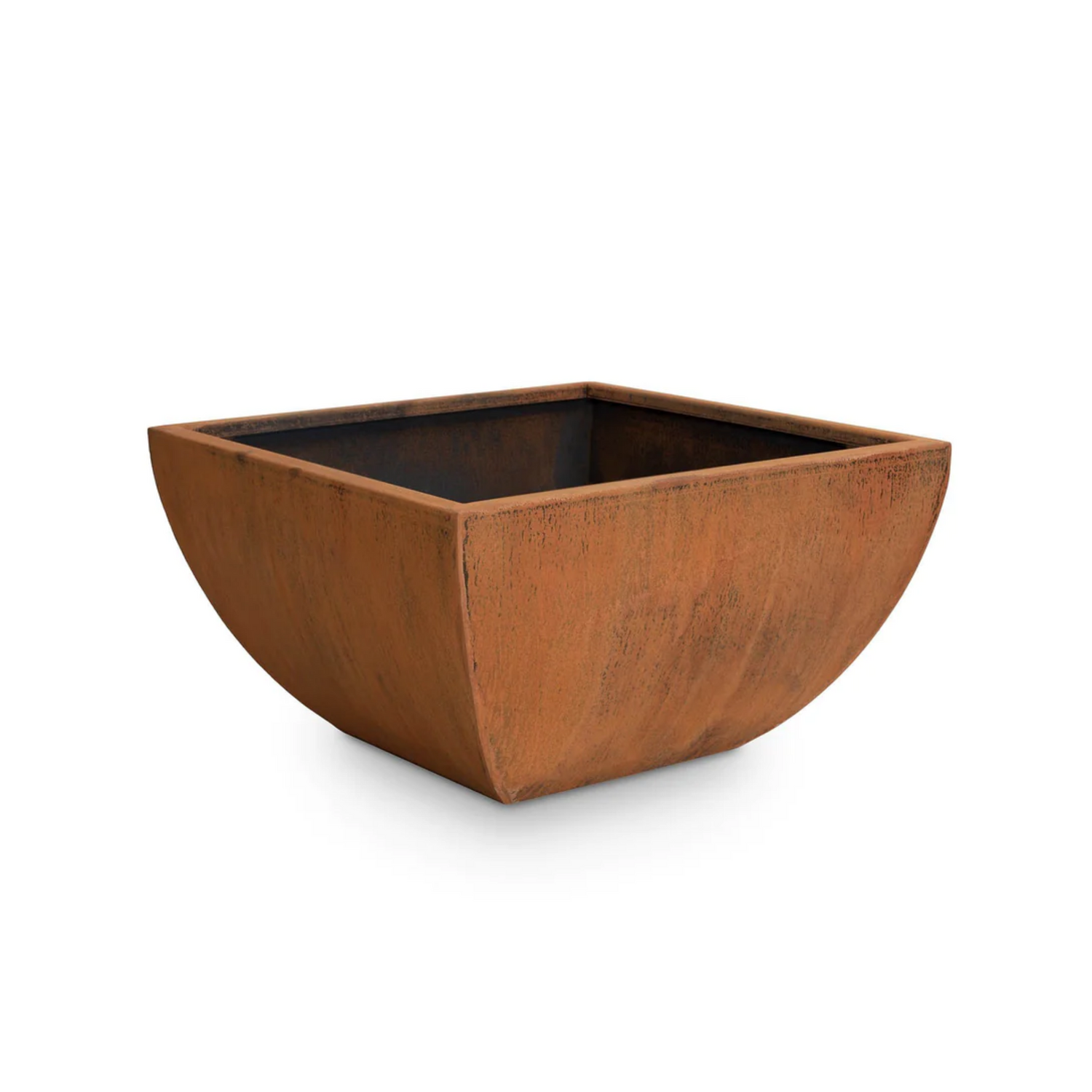The Outdoor Plus Tuscon Planter, 24" x 24", Corten Steel | OPT-PTSS24