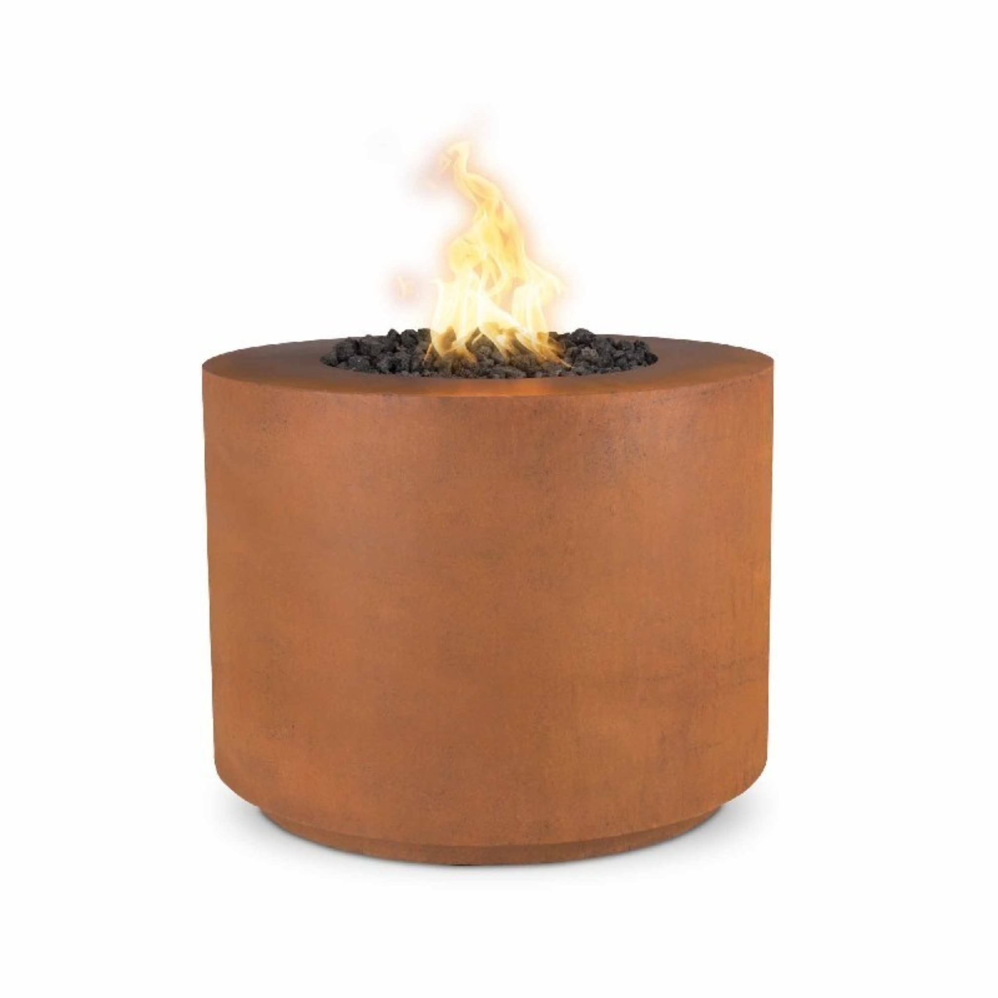 The Outdoor Plus Beverly Fire Pit, 30", Round, Corten Steel | OPT-30RRCS