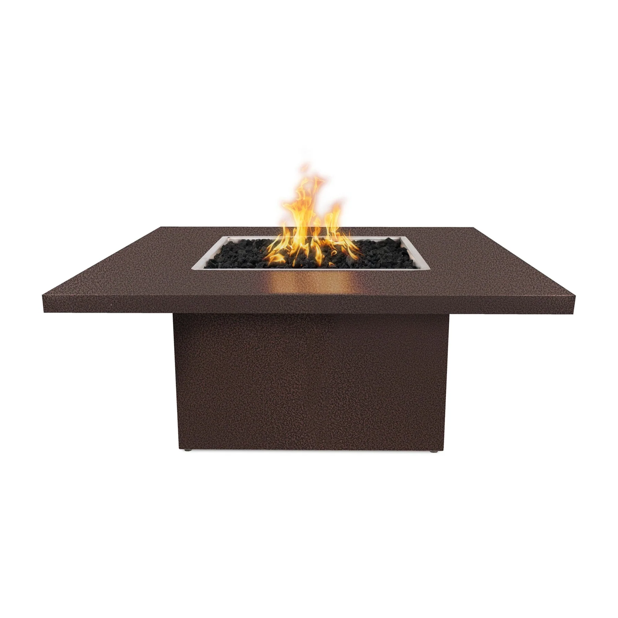 The Outdoor Plus Bella Fire Table, 36", Square, Copper | OPT-BELCPR36
