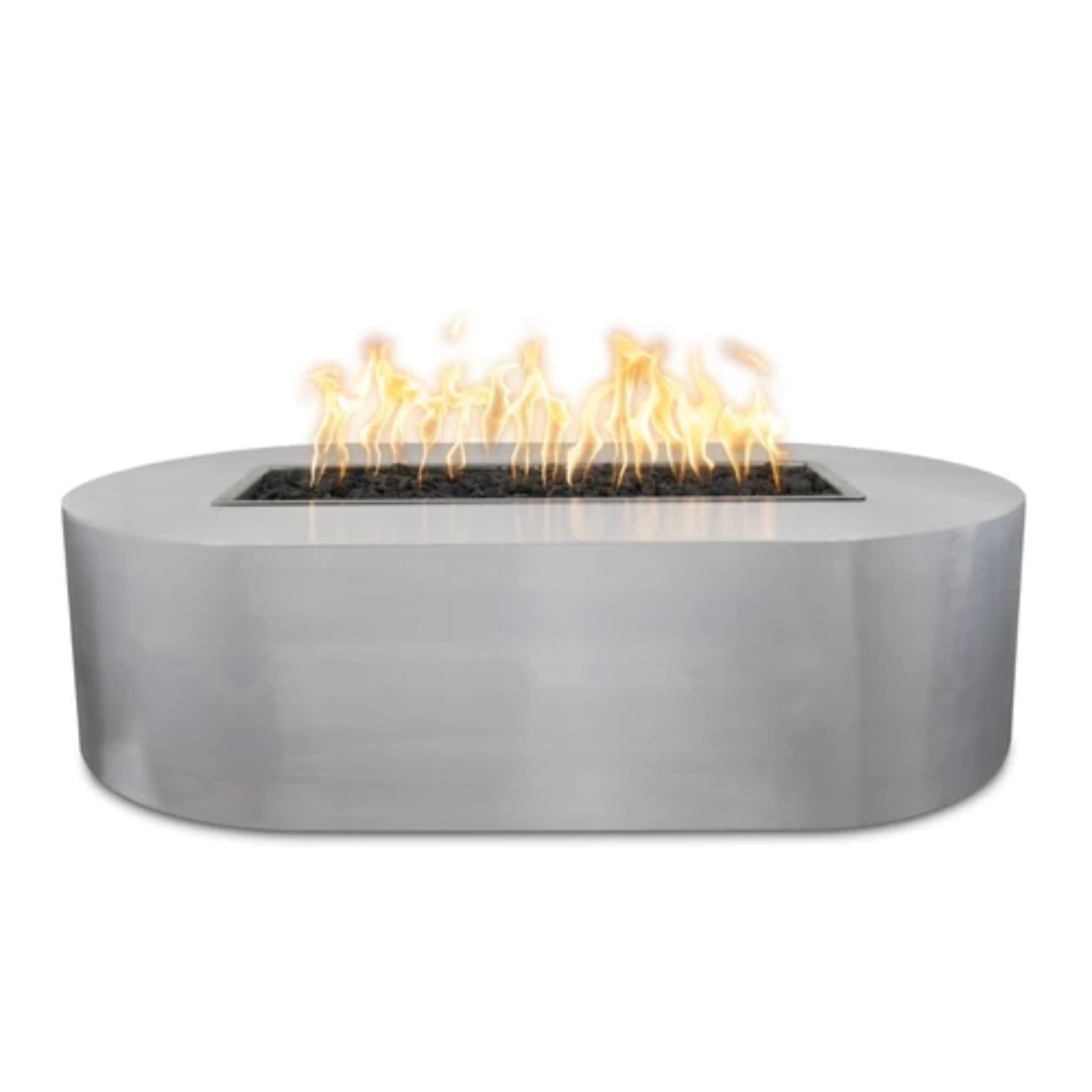 The Outdoor Plus Bispo Fire Pit, 48", Rectangular, Copper | OPT-BSPCPR48