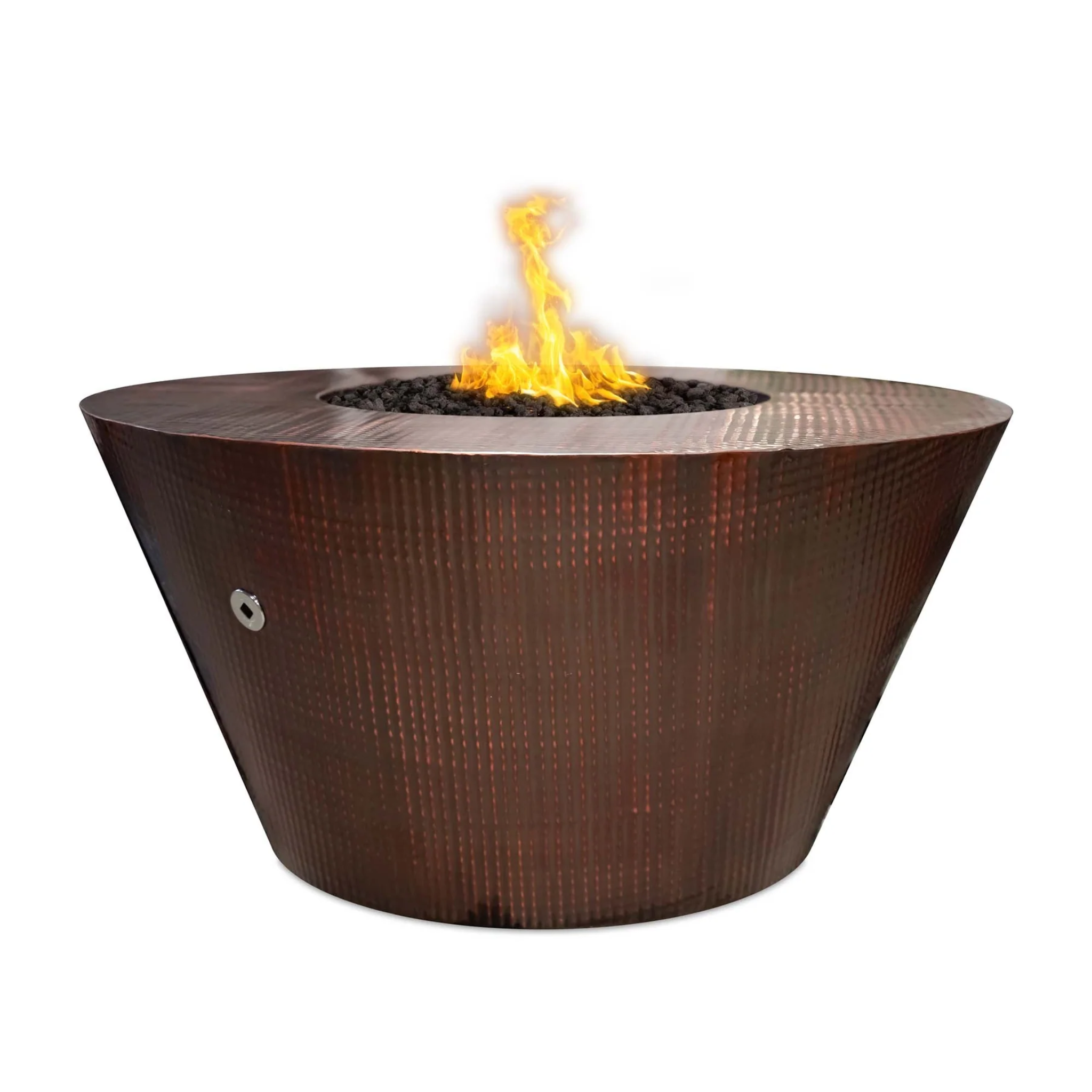 The Outdoor Plus Martillo Fire Pit, 48", Round, Corten Steel | OPT-48RMCS