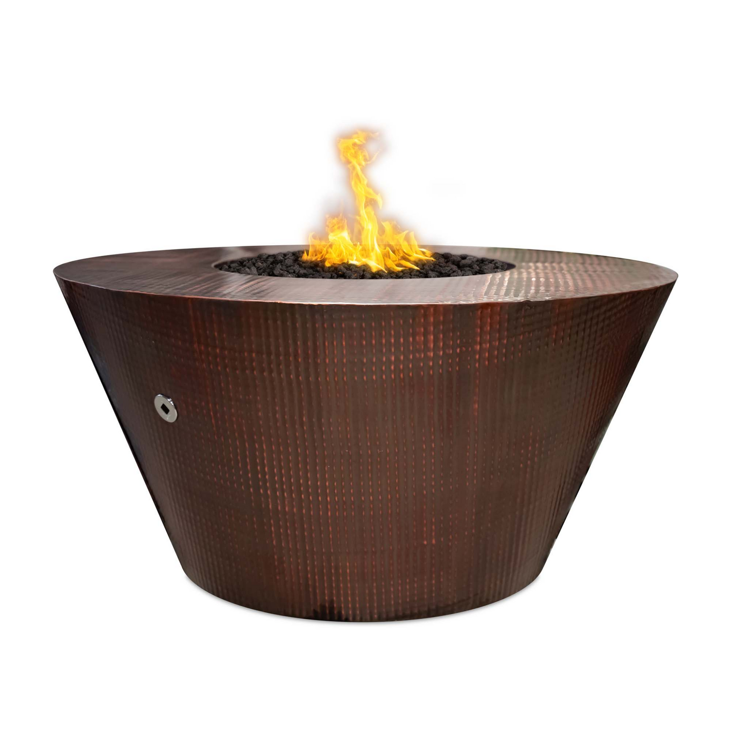 The Outdoor Plus Martillo Fire Pit, 48", Round, Stainless Steel | OPT-48RMSS