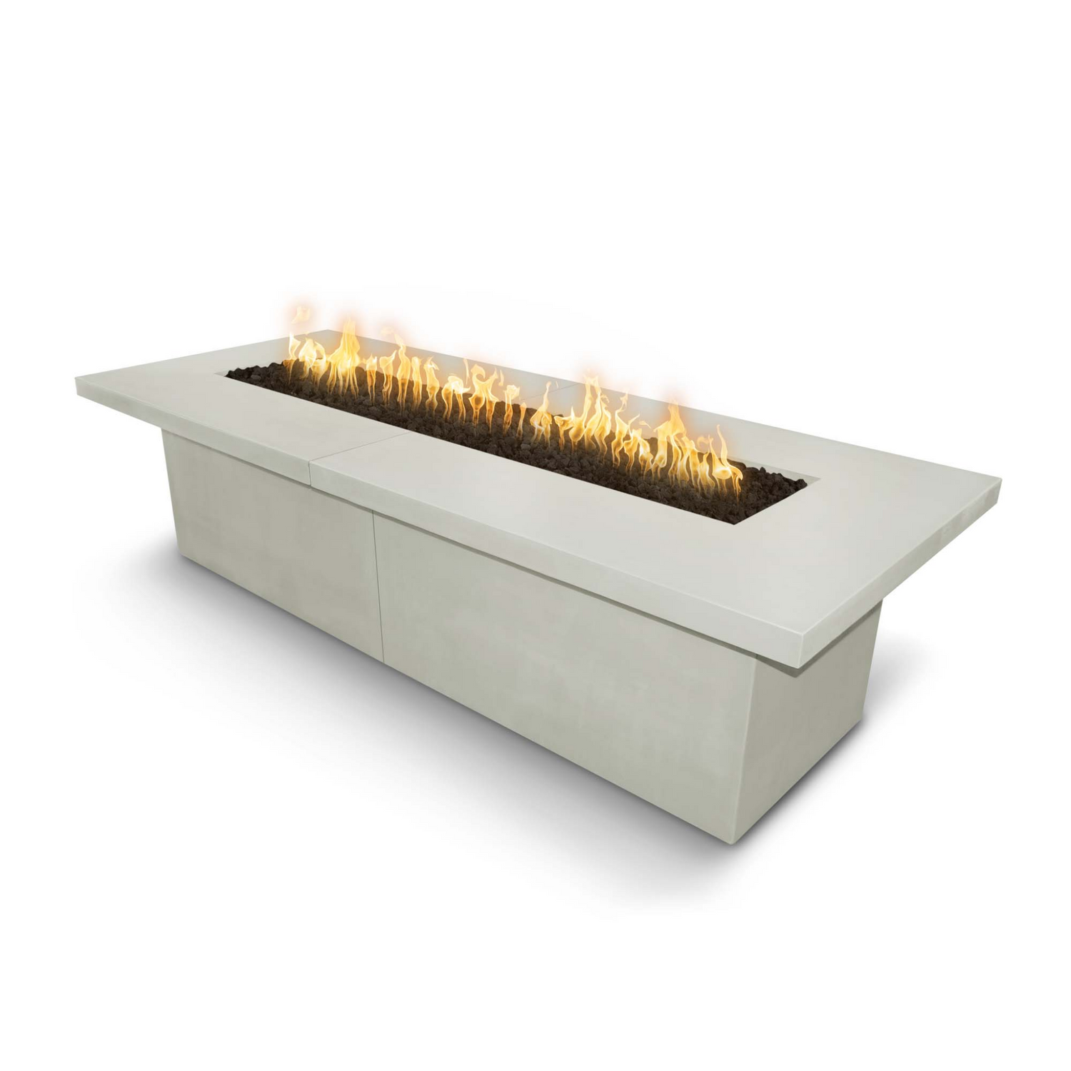 The Outdoor Plus Newport Fire Table, 72", Rectangular, Copper | OPT-NPTTCPR72