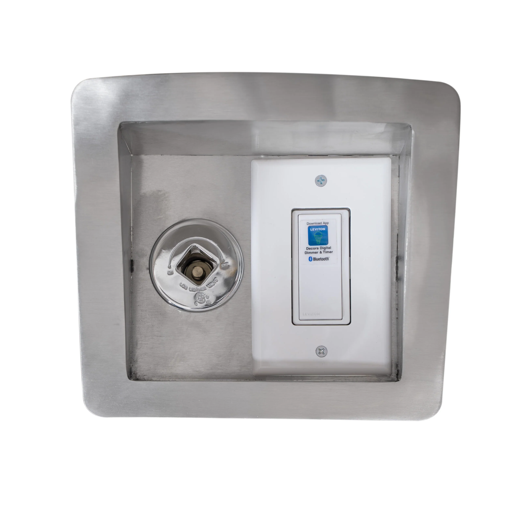 The Outdoor Plus 1Hr Button Timer with Key Valve, Recessed Panel | OPT-BTTSKVRP