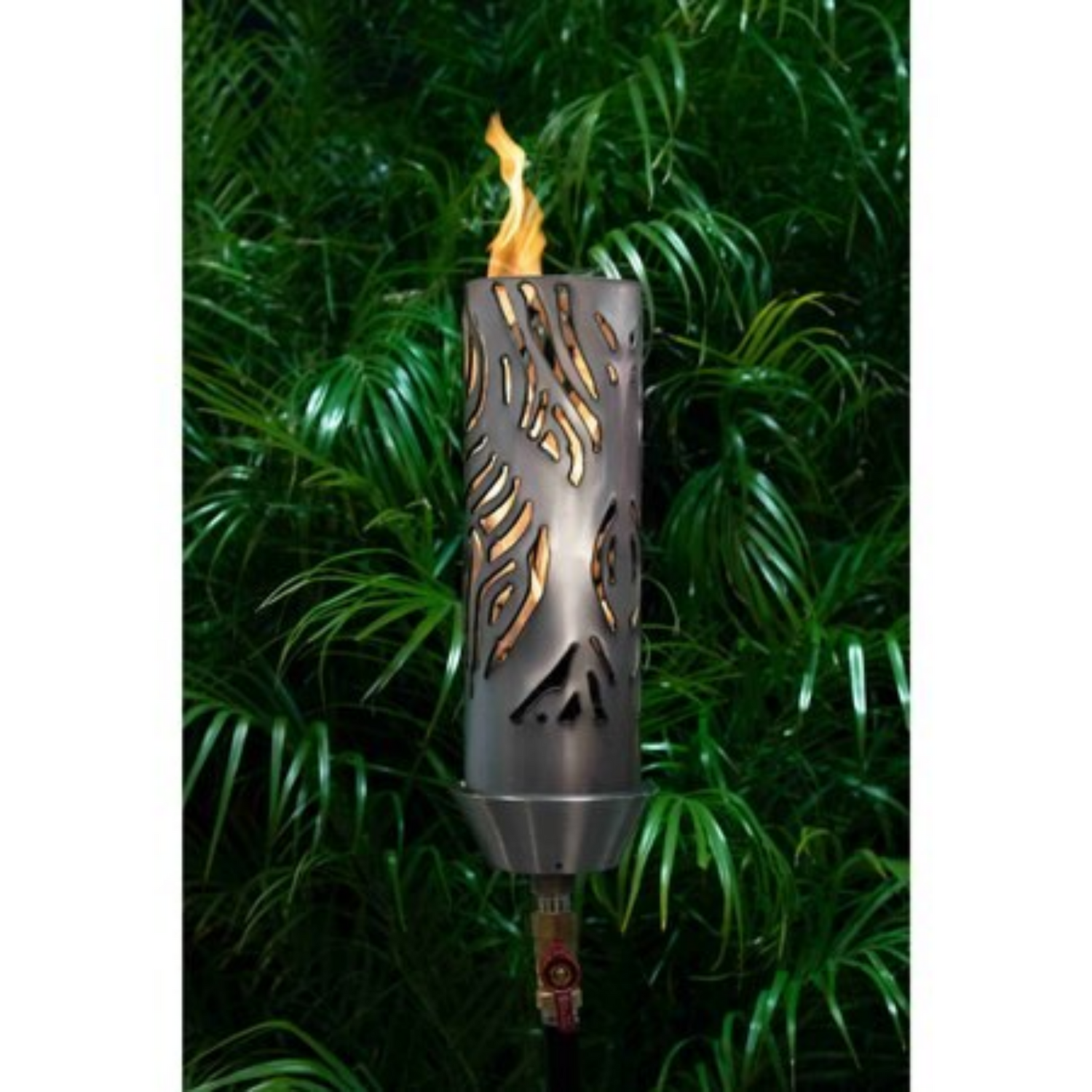 The Outdoor Plus Hawi Original TOP Torch & Post Complete, Stainless Steel, Propane | OPT-TPK20LP