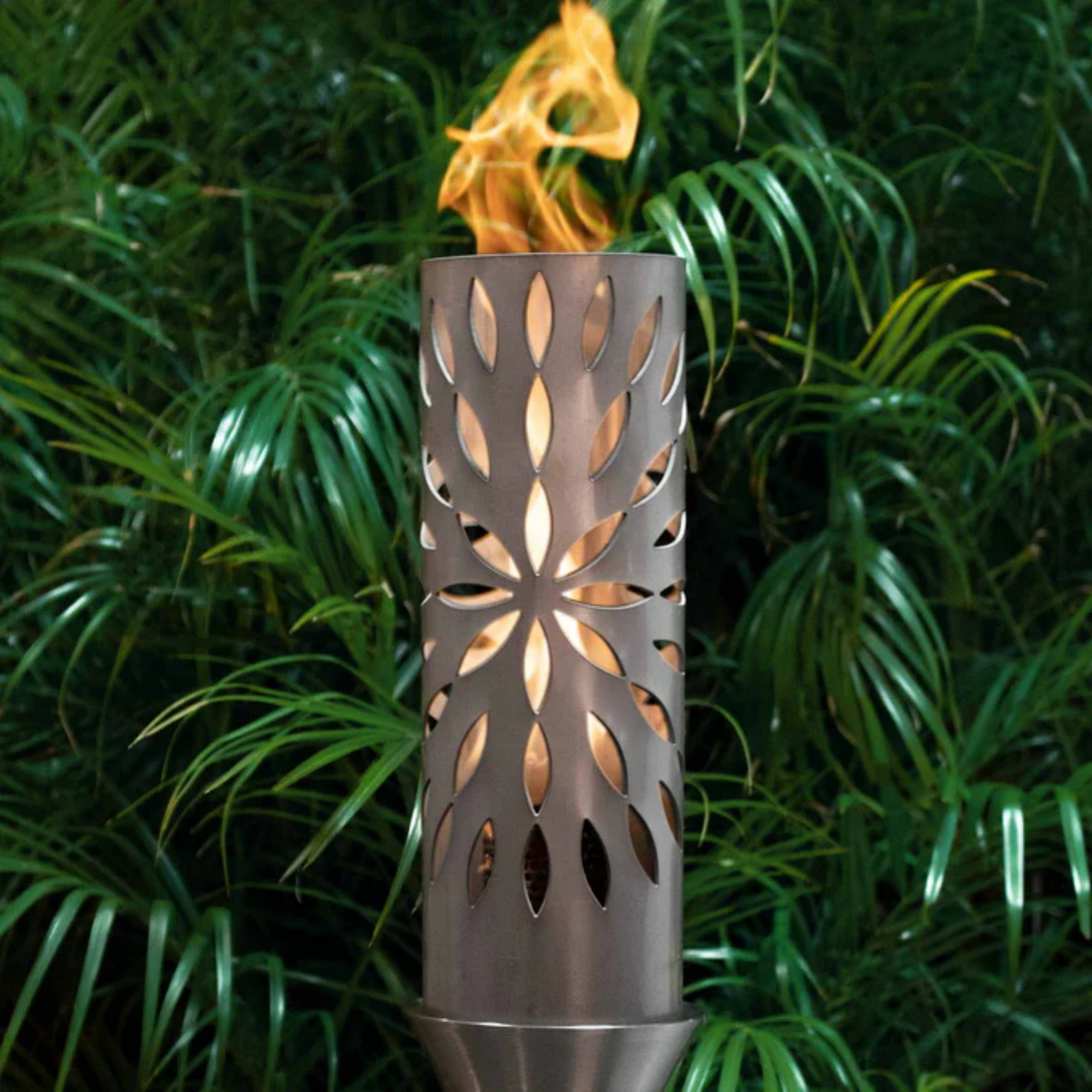 The Outdoor Plus Sunshine Original TOP Torch & Post Complete, Stainless Steel, Propane | OPT-TPK23LP