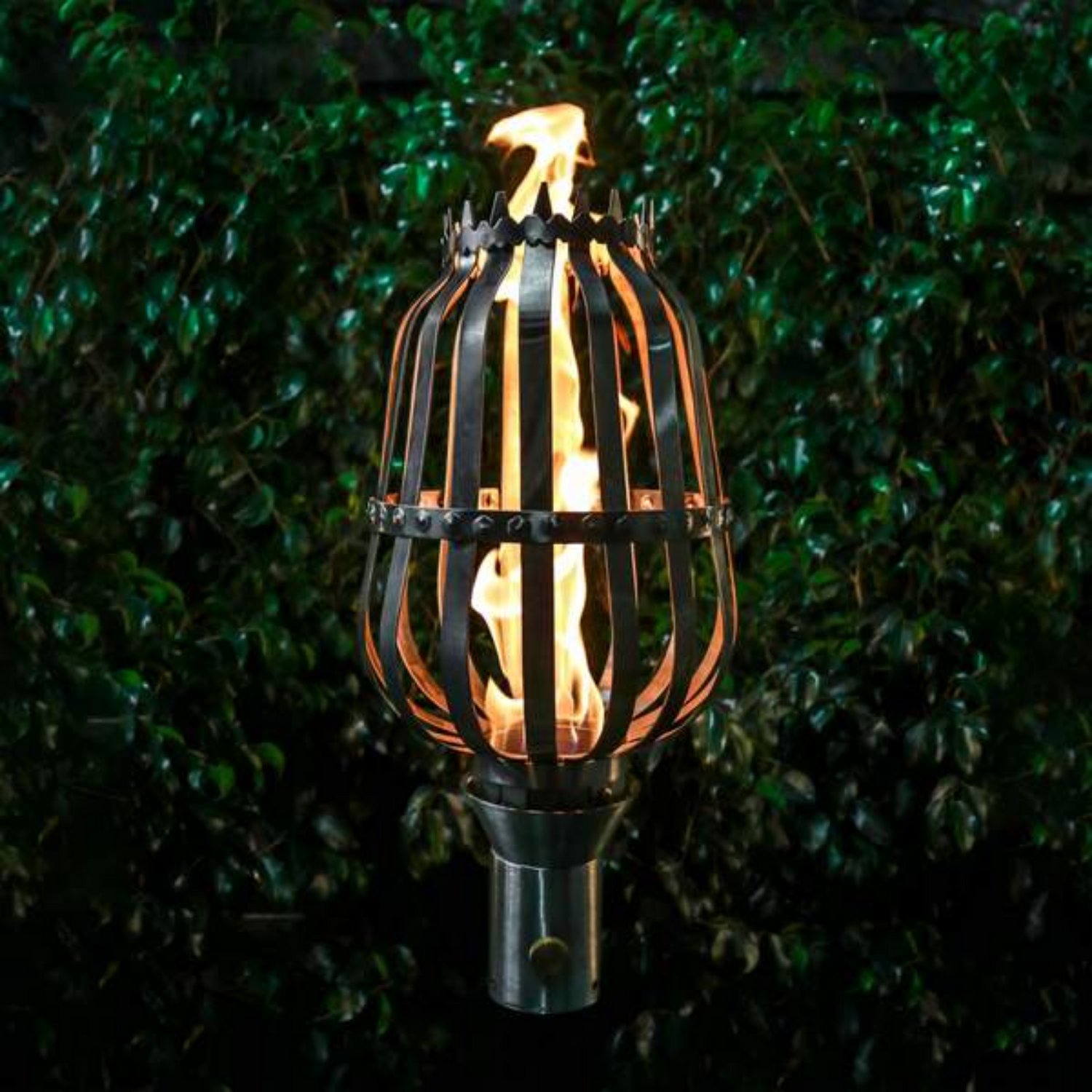 The Outdoor Plus Urn Original TOP Torch & Post Complete, Stainless Steel, Propane | OPT-TPK10LP