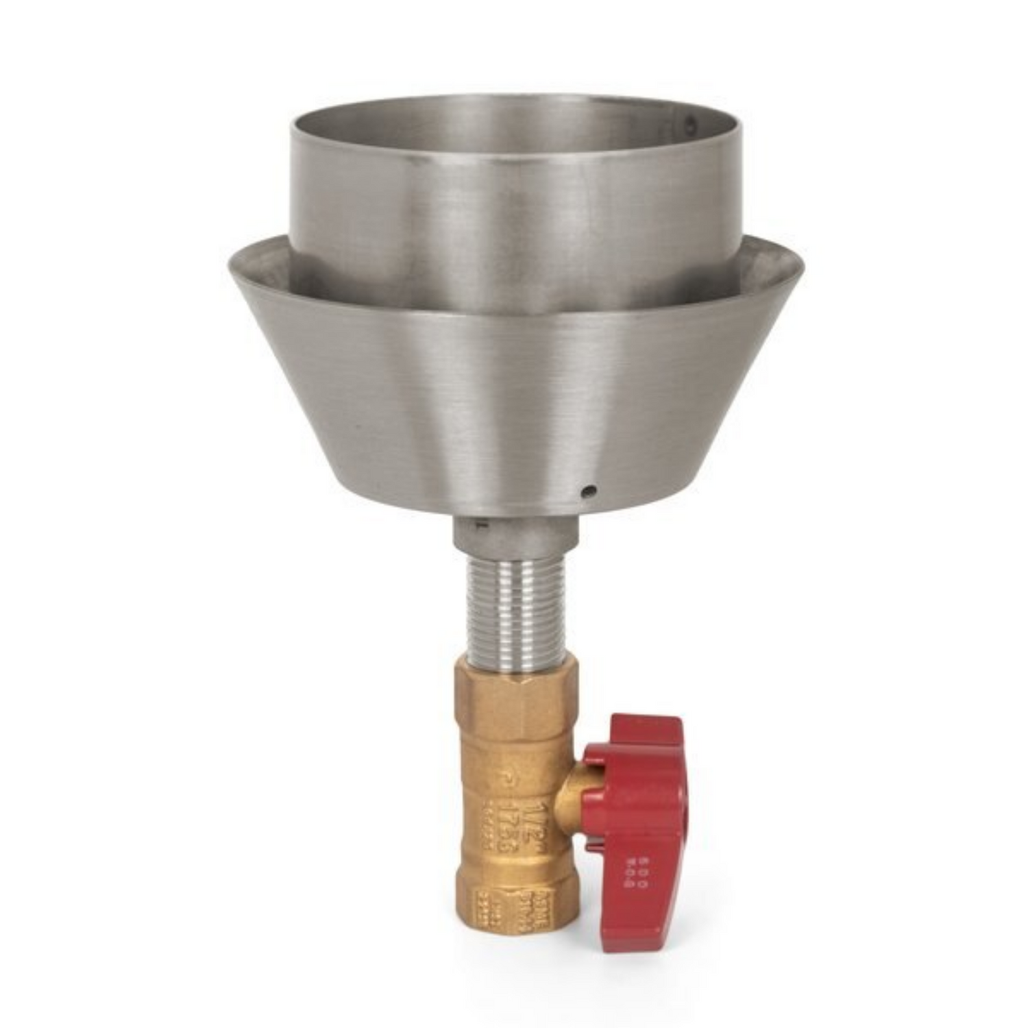 The Outdoor Plus Woven Original TOP Torch & Post Complete, Stainless Steel, Propane | OPT-TPK16LP