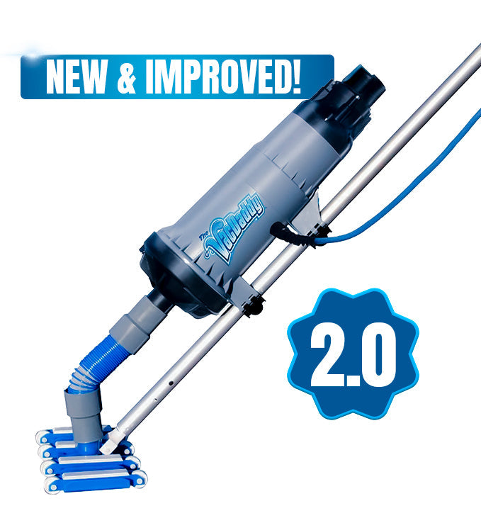 The VacDaddy Powerful Portable Pool Vacuum!