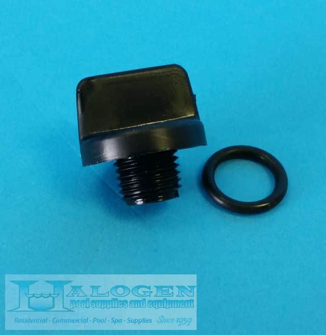 1/4 Inch NPT Drain Plug with O-Ring, by Sta-Rite