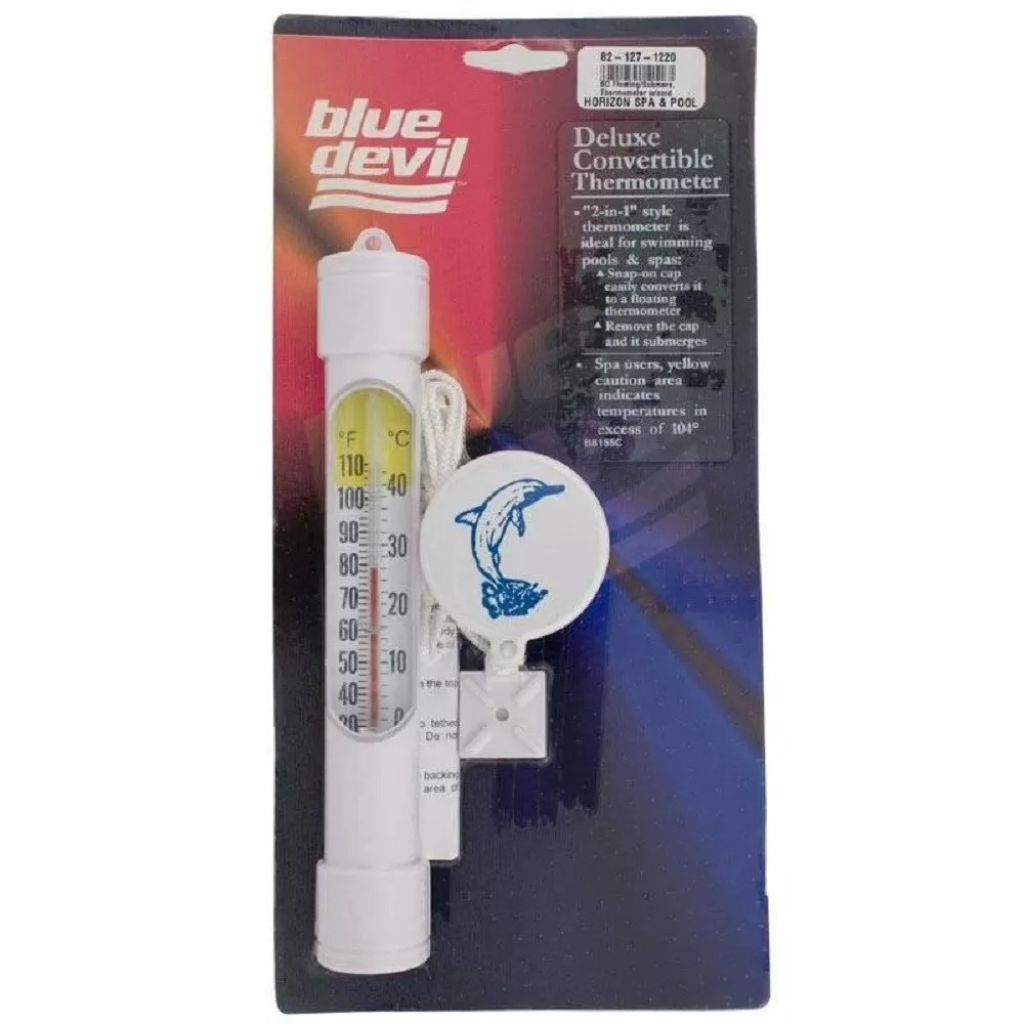 Valterra Blue Devil Floating Submersible Thermometer, with Cord | B8155