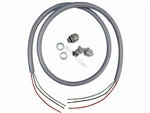 Electrical 6-Ft #12 Solid 3-Wire Wire Whip Kit
