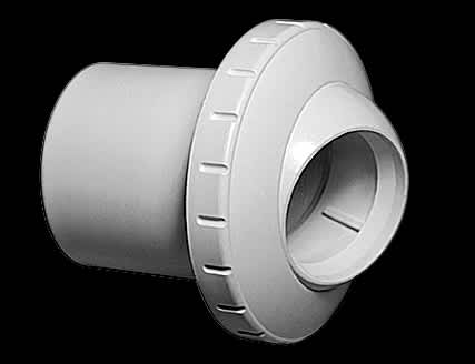 Waterway Plastics Inlet Fitting, 3/4", White, Slip | 400-1420D