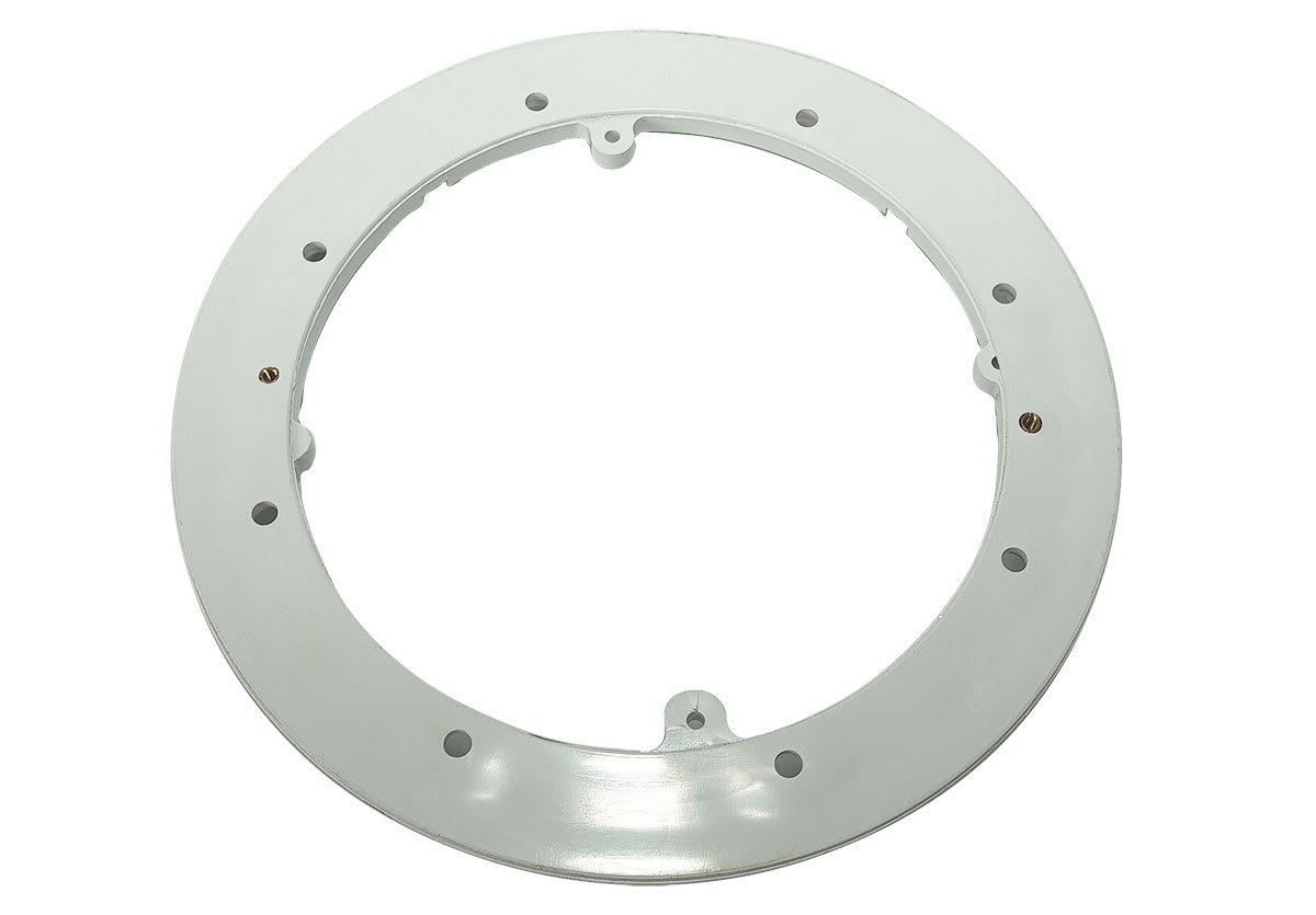 Waterway Plastics Vinyl Liner Main Drain Mounting Plate, 8", White | 642-2090