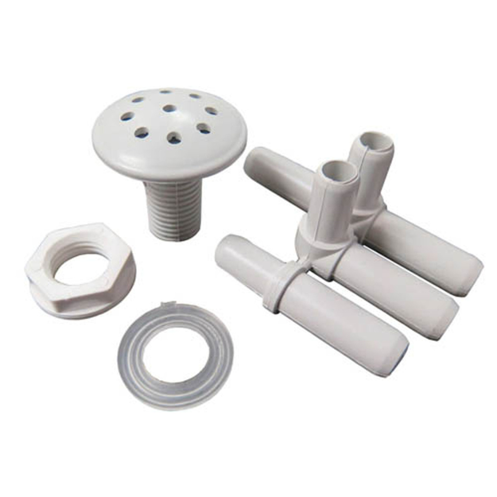 Waterway Plastics Air Injector, 3/8", Gray PVC | 670-2607