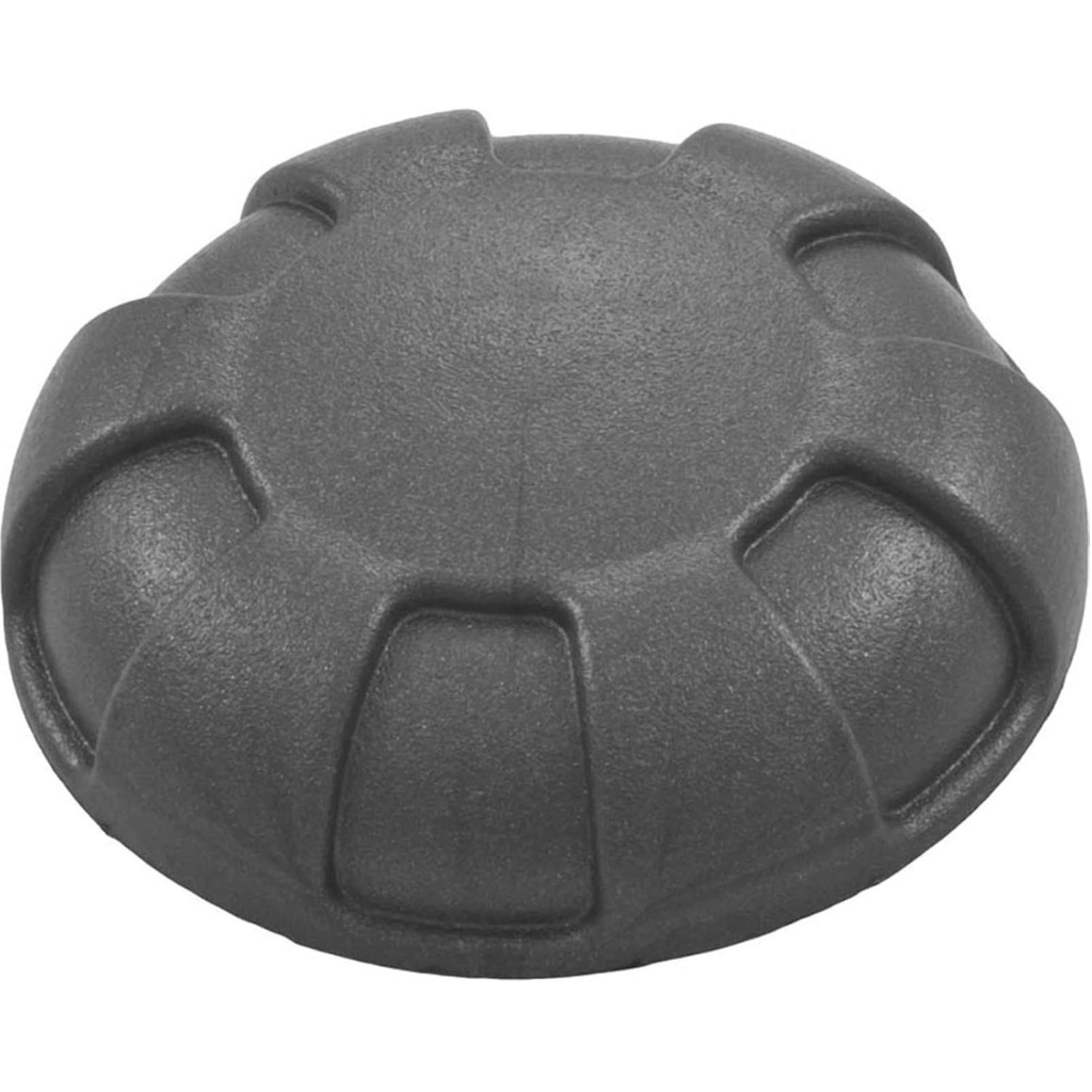 Waterway Plastics 6-Spoke Air Control Knob Cap, 1", Black | 662-3611
