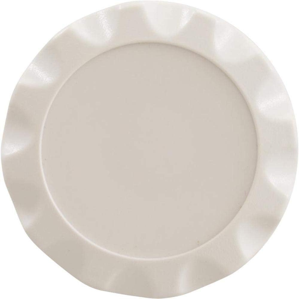 Waterway Plastics Scalloped Air Control Knob, White | 662-1900