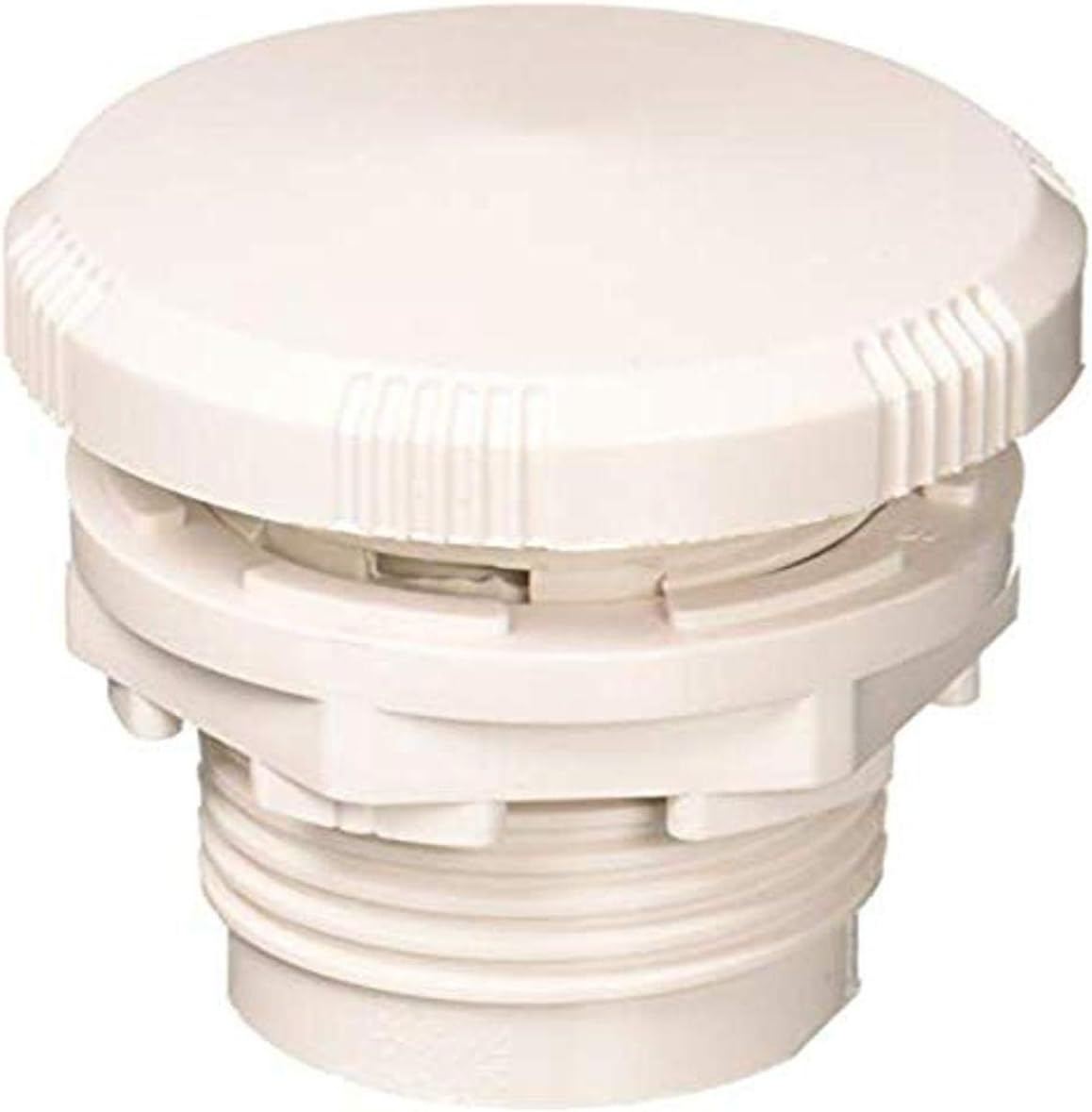 Waterway Plastics Super Deluxe Spa Air Control, 1", White | 660-3000