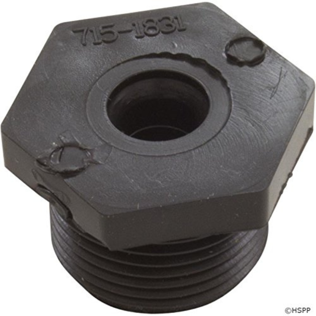Waterway Plastics Sensor Well Thread Plug, for Pool Equipment | 715-1831