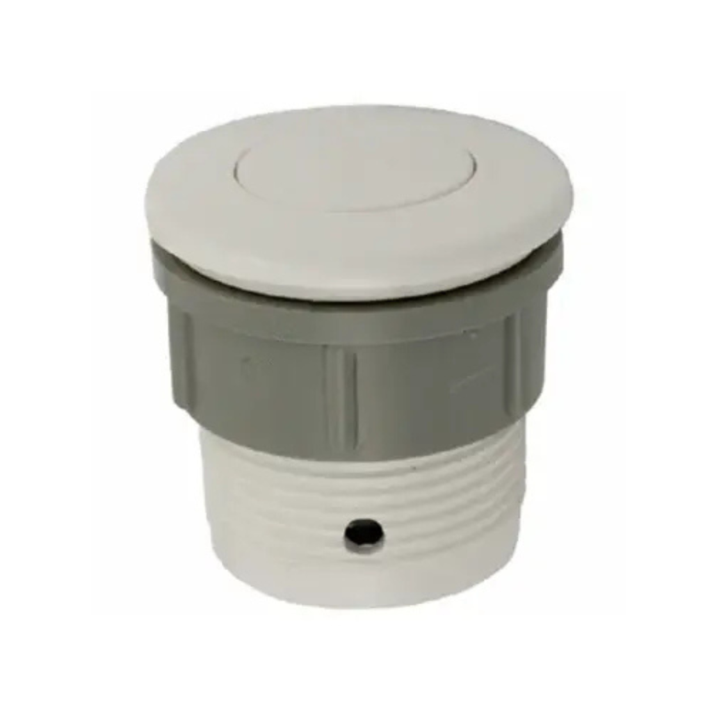 Waterway Plastics Bath Air Button, White | 650-3000