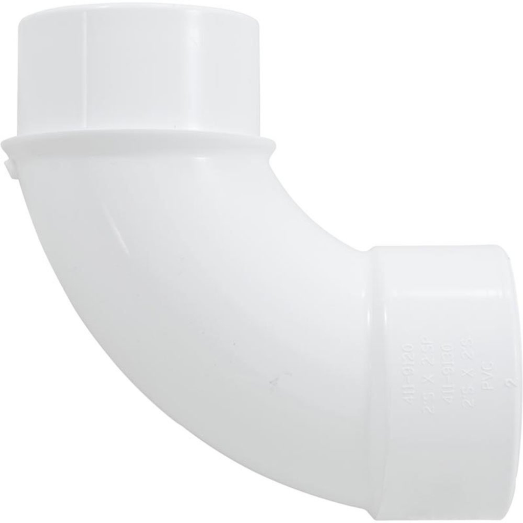Waterway Plastics 90-Degree Sweep Elbow, 2" | 411-9120