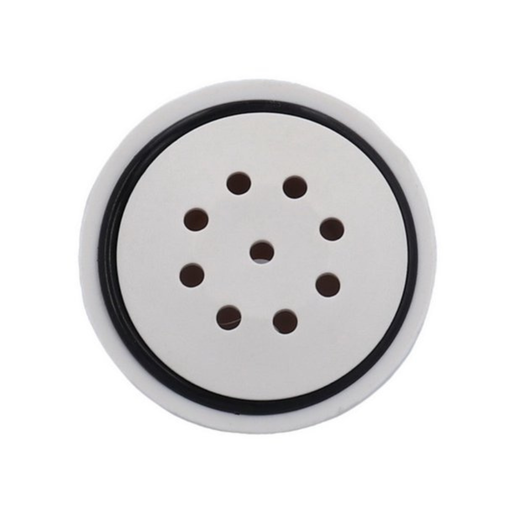 Waterway Plastics Air Injector, 3/8" Barb, Straight Body, White | 670-2290