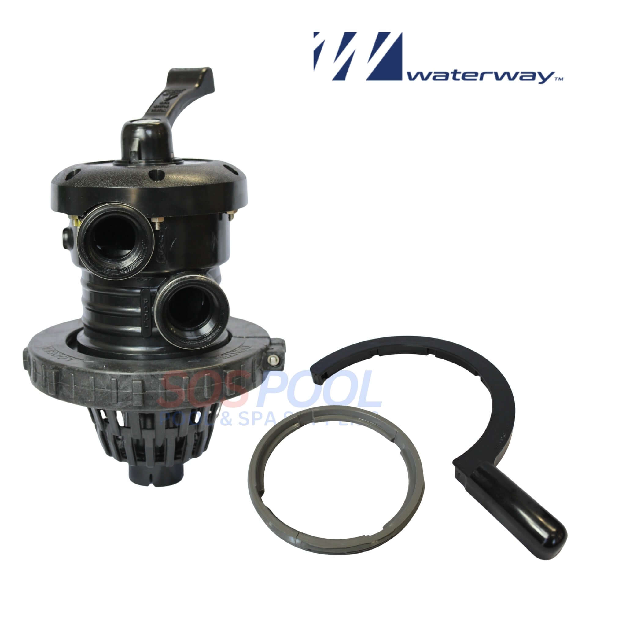 Waterway Top Mount Multiport Valve For Sand Filters | 7 Position | WVS003B