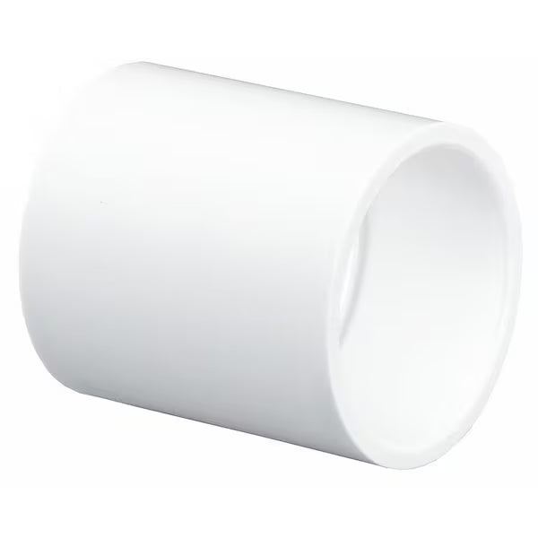 Westlake Pipe & Fittings | 429005BC | 1/2" Slip x Slip SCH 40 PVC Coupling