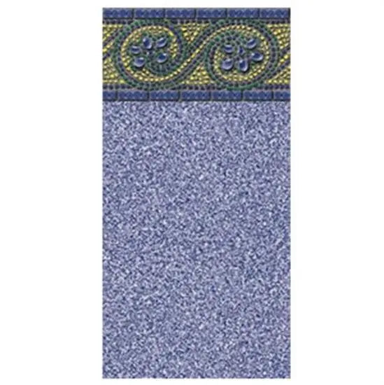 Above-Ground Pool 25 GA. 48” Rolling Rock Uni-bead - J-Hook Vinyl Liner- 12’ X 21’ OVAL