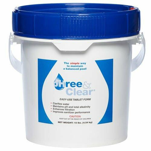 pHree & Clear Pool Chemical Balance Tablets 10 pound bucket