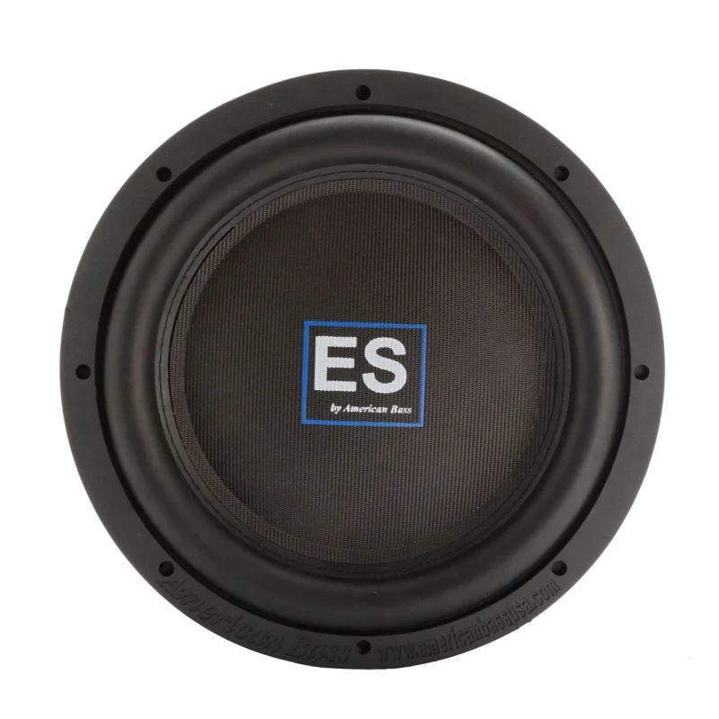 American Bass ES 1244 12 Inch Dual 4 Ohm Voice Coil 1500 Watt Subwoofer Speaker