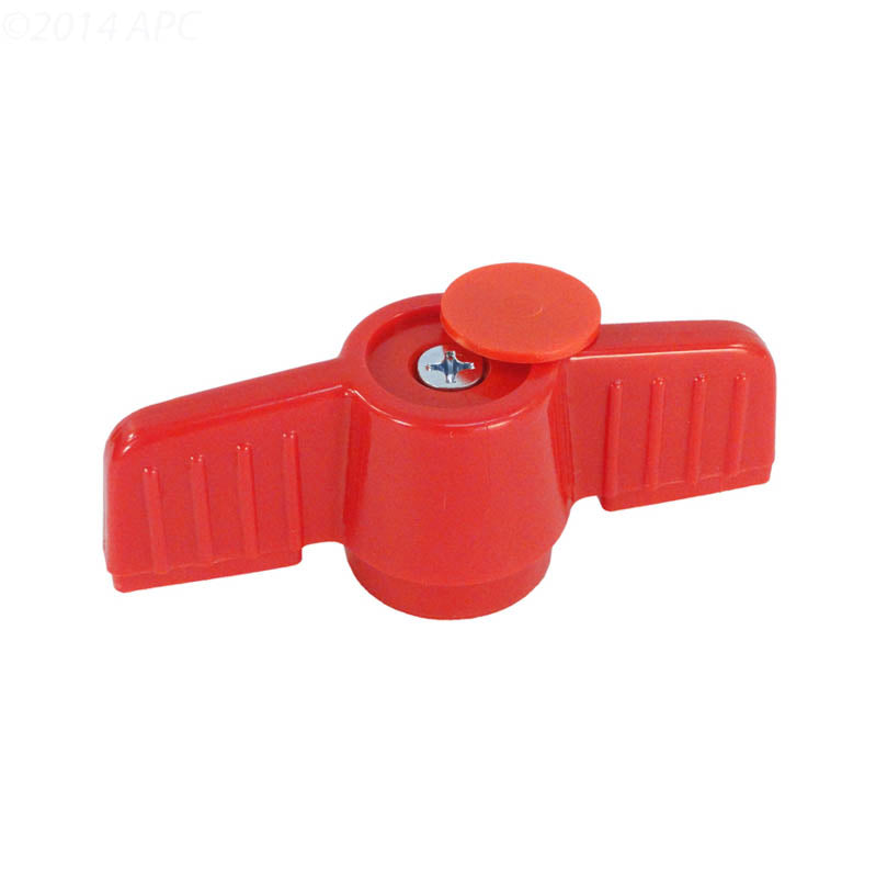 American Granby 1.5" PVC Ball Valve Replacement Handle - Red (HMIP150HANDLE)