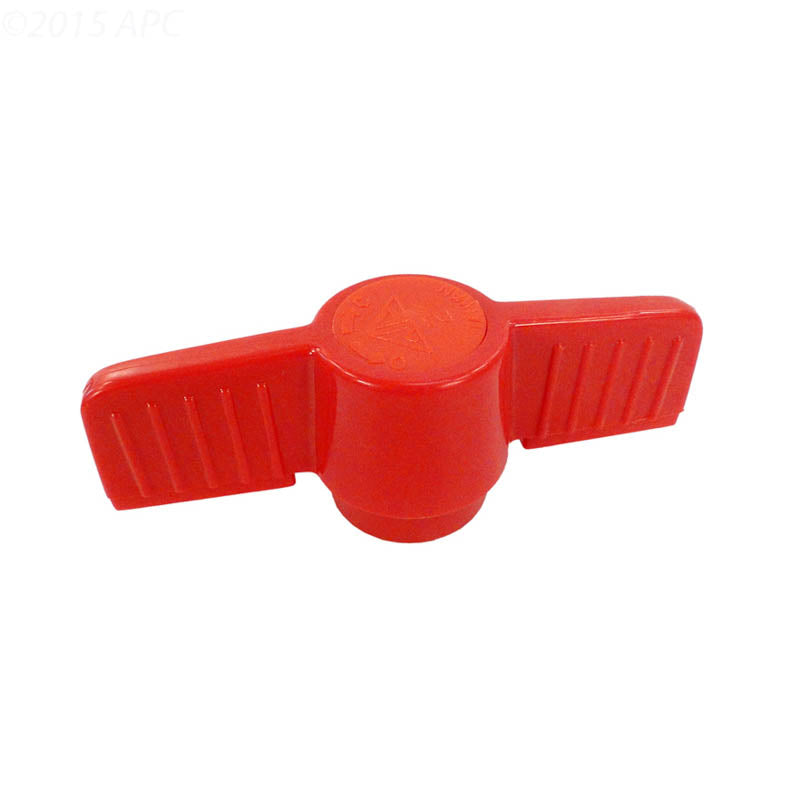 American Granby 2" PVC Ball Valve Replacement Handle - Red (HMIP200HANDLE)