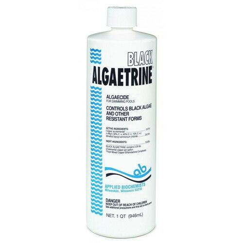 Applied Biochemist Black Algaetrine algaecide 1 quart bottle