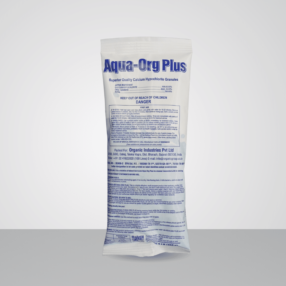 Pyrock Chemical Aqua Org Plus Cal Hypo Pool Shock (1 lb)