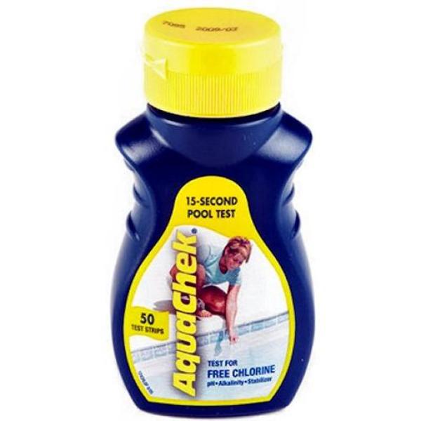 AquaChek Yellow 4-in-1 Chlorine Test Strips