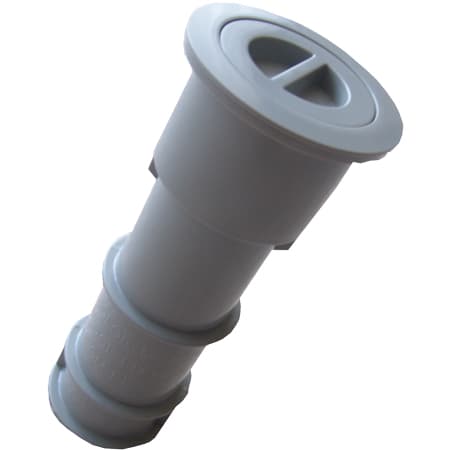 AquaStar 7-1/2" Dark Gray Umbrella Stand with Sleeve and Center Cap