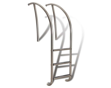 S.R. Smith Artisan Series 24" 3-Step Ladder .65" Thickness 316L Stainless Steel 1.90",ART-1003-MG