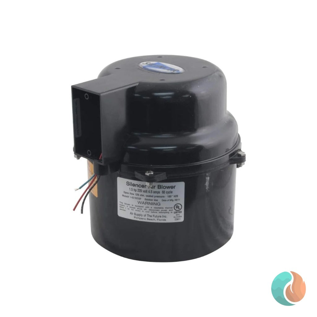 Air Supply Galaxy Pro Spa Air Blower, 1.5 HP, 230V, Hardwire | 6315241