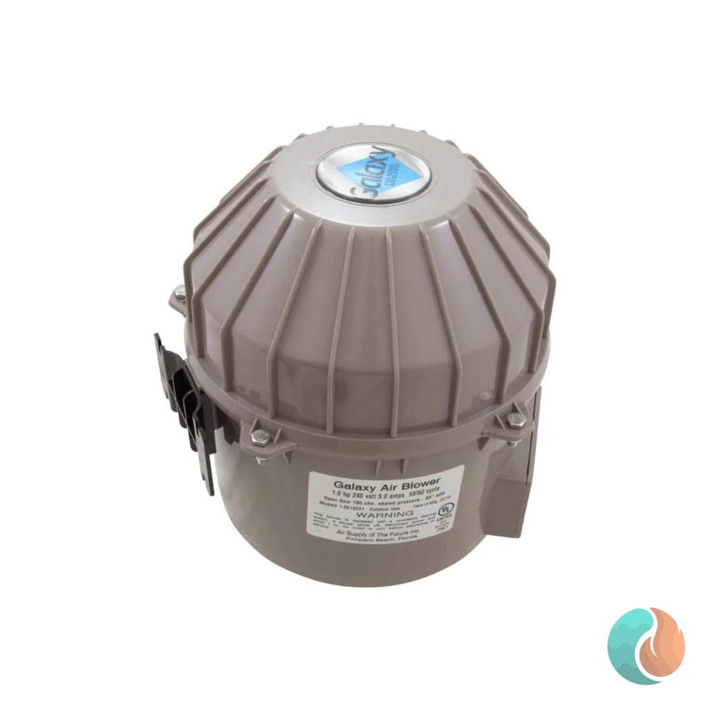 Air Supply Galaxy V2 Spa Air Blower, 1 HP, 230V, Hardwire | 6510231