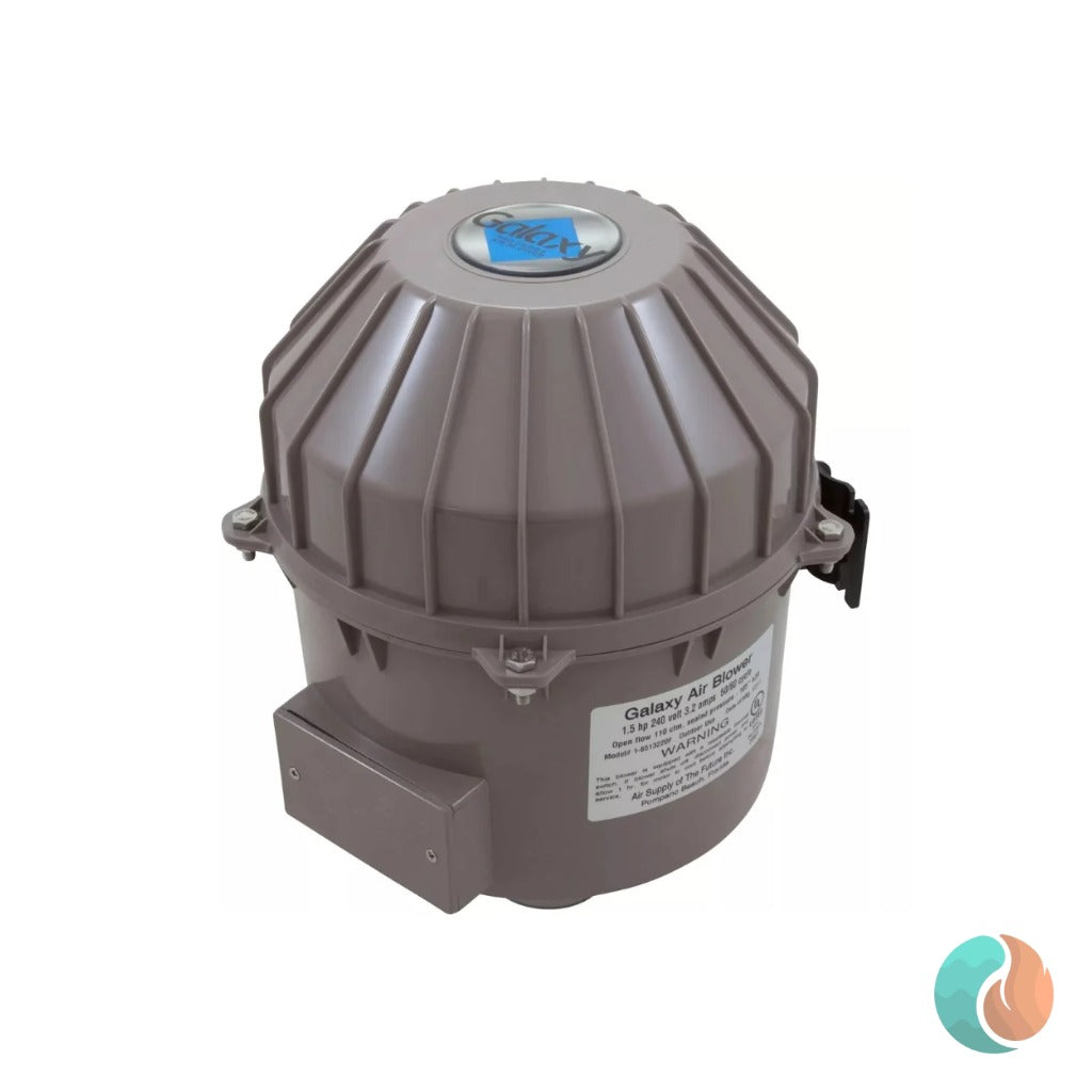 Air Supply Galaxy Pro Spa Air Blower, 1.5 HP, 230V, Hardwire | 6515231